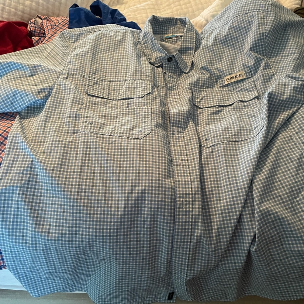 Magellan Fish Shirts Size 4 XL $12 each or $60 set